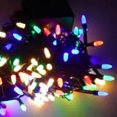 Гирлянда Нить Свечка Мультик 40LED черный провод